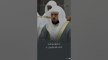 مقتطف من تلاوة الشيخ #ماهر_المعيقلي من صلاة  العشاء 29 جمادى الآخرة 1446هـ