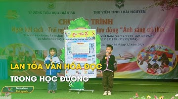 Lan tỏa văn hóa đọc trong học đường | Thái Nguyên TV