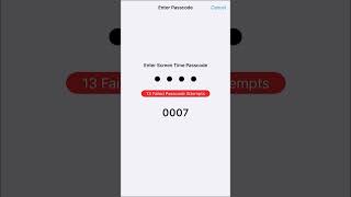 Famous Entering The Screen Time Passcode Until It Unlocks Part 8 Net Worth