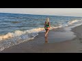 Вечернее море 🌊 Прогулка Чёрное море Пляж Затока Рута 👍Семейный отель Ruta Family Club Hotel 2020 👌