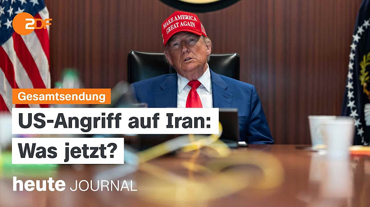 heute journal vom 22.06.2025 Mission "Midnight Hammer", Sorge vor Eskalation in Nahost