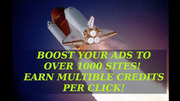 Earn more credits per click with traffic exchanges.