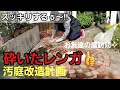 【汚庭改造計画】砕いたレンガを使って汚庭をもっとスッキリに！【シニアライフ】