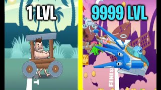 MOST EXPENSIVE VEHICLE EVOLUTION! Clash Rider Max Level Speed & Power! (9999+ Level Vehicle!) screenshot 2
