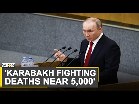 Russian President Putin: Almost 5,000 lives lost in more than 3 weeks of Armenia-Azerbaijan fighting