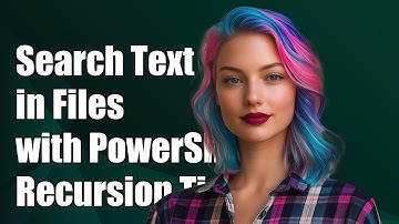 How to Recursively Search for Text in Files Using PowerShell