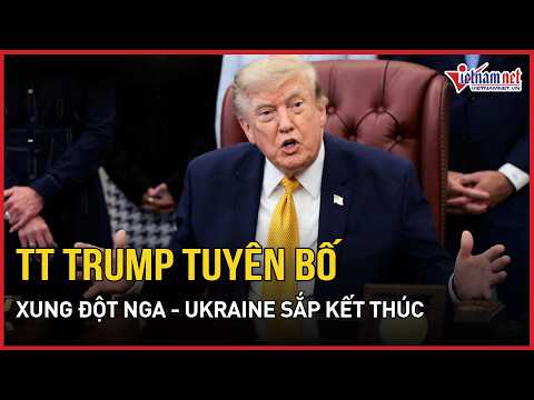 BREAKING: President Trump declares Russia-Ukraine conflict nearing an end, Zelensky agrees to "la...