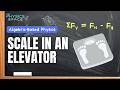 How To Calculate The Reading On The Scale In An Elevator Apphysics1 Physicshelp How To Calculate The Reading On The Scale In An Elevator Apphysics1 Physicshelp