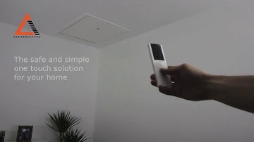 LOFTOMATTIC. The Electric Loft Ladder - the effortless one-touch solution for your home