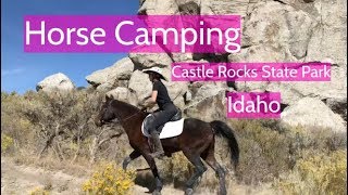 Horse Camping At Castle Rocks State Park In Idaho