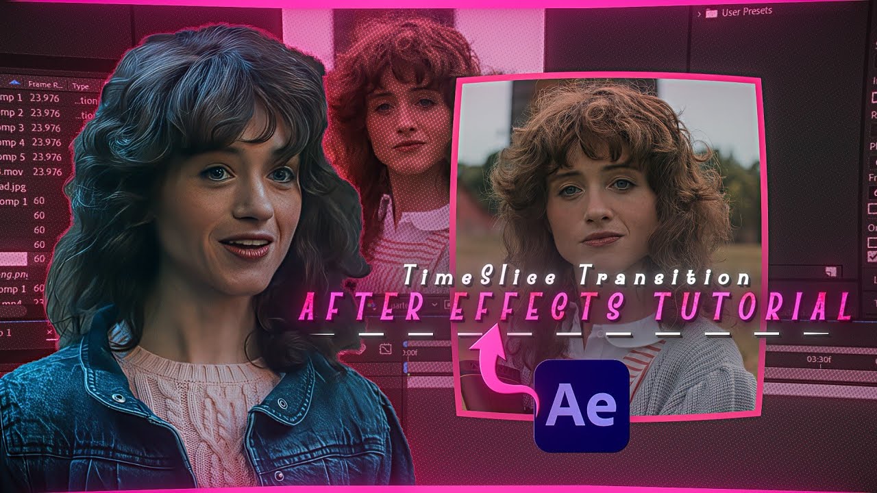 How to Create X and Y Timeslice Transition in After Effects ( Easy ...