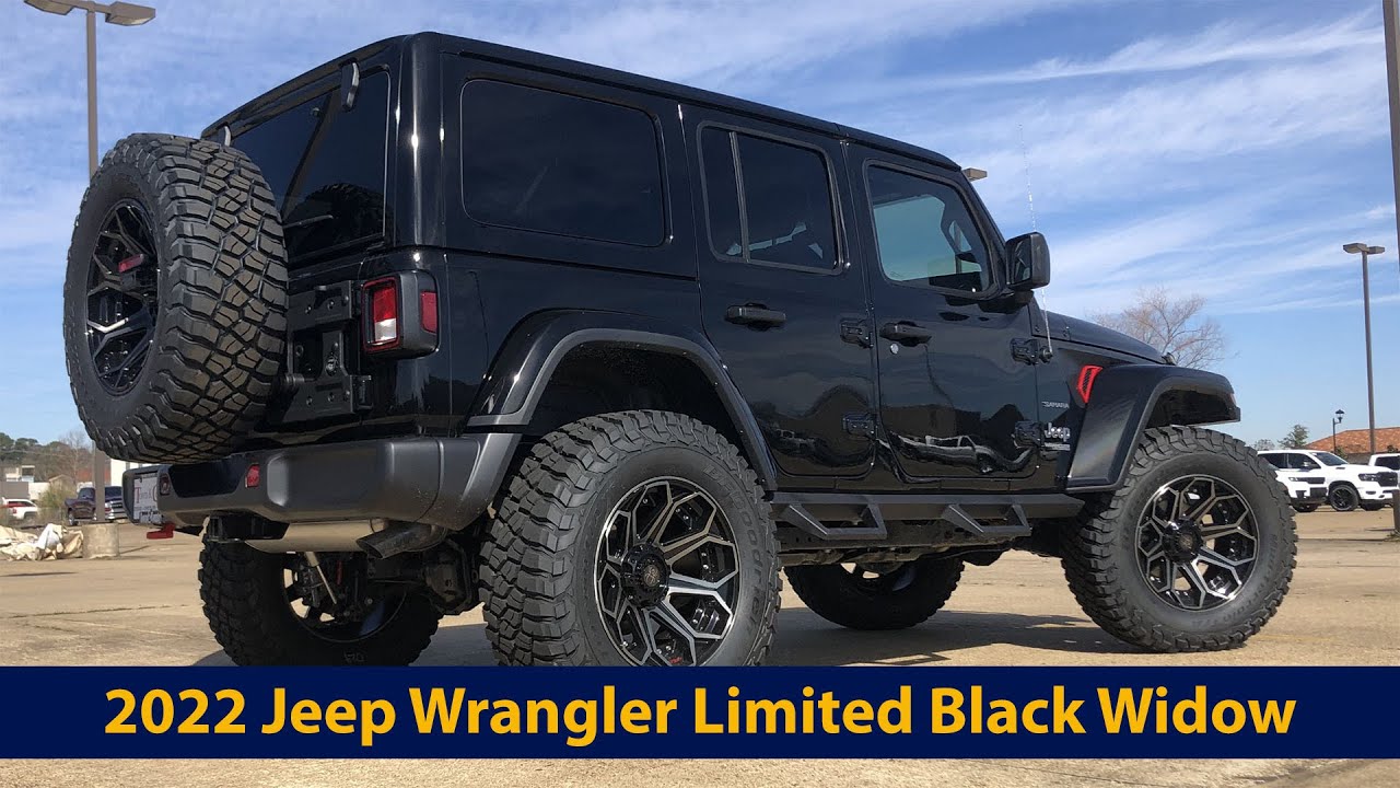 2022 Jeep Wrangler Unlimited Black Widow - Is It A Jeep WORTH The Price? -  YouTube