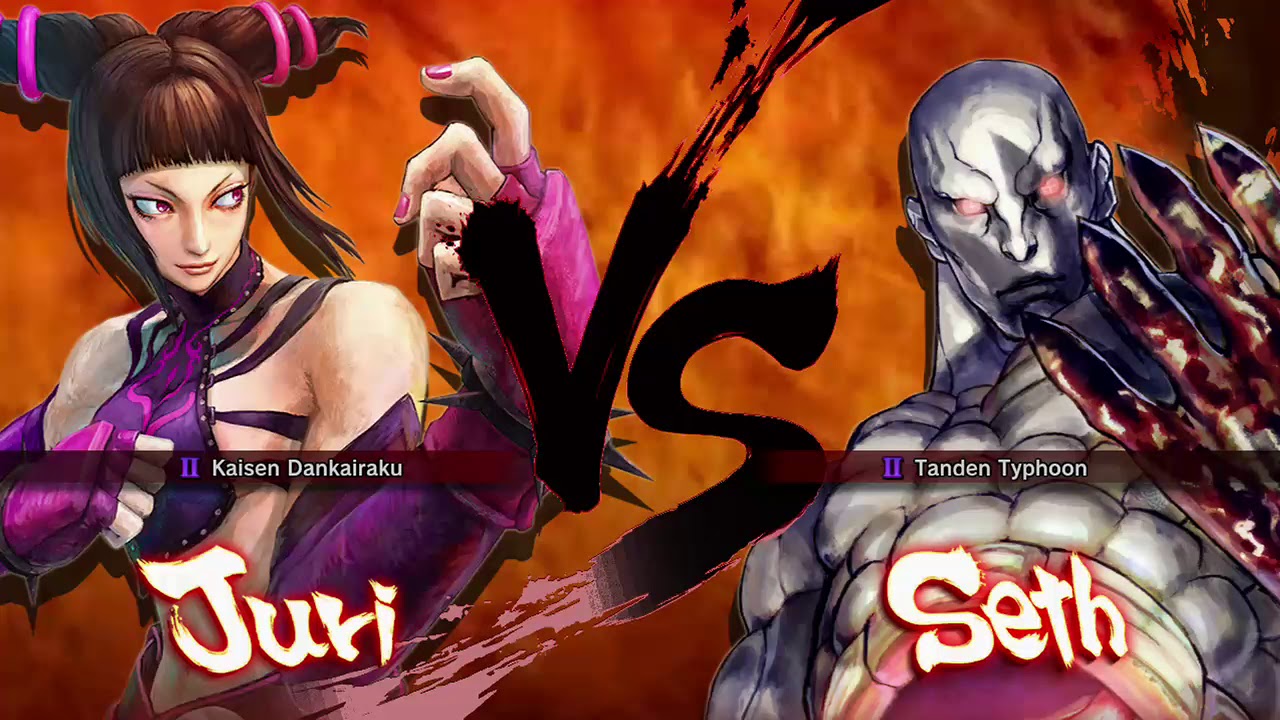 Super Street Fighter 4 Arcade Edition: Juri Vs Seth (Japanese)
