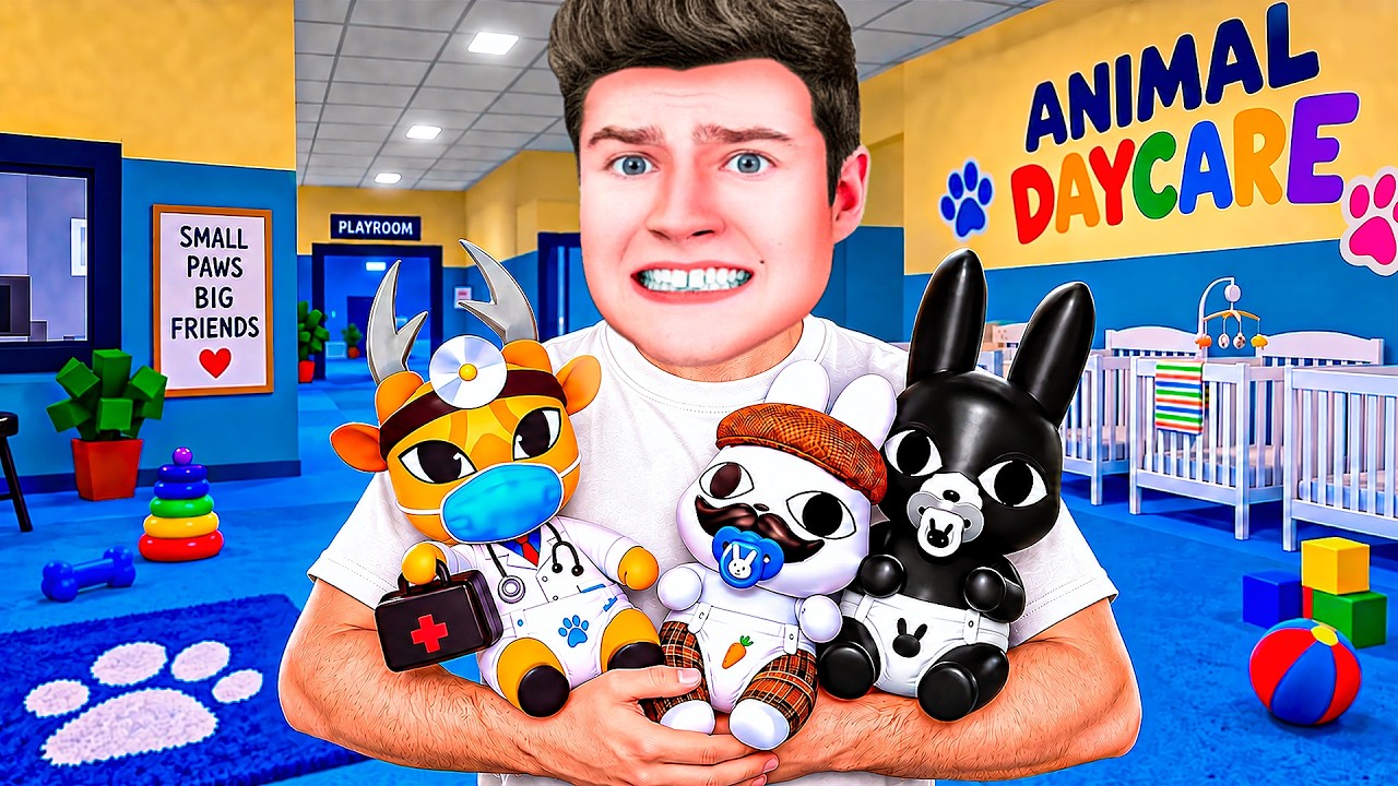 Ich habe einen TIER KINDERGARTEN eröffnet in ROBLOX...