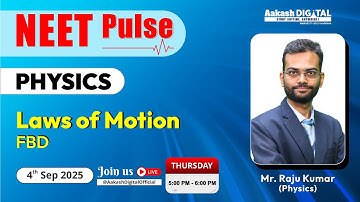 NEET Physics | Laws of Motion: FBD | NEET Pulse 2026
