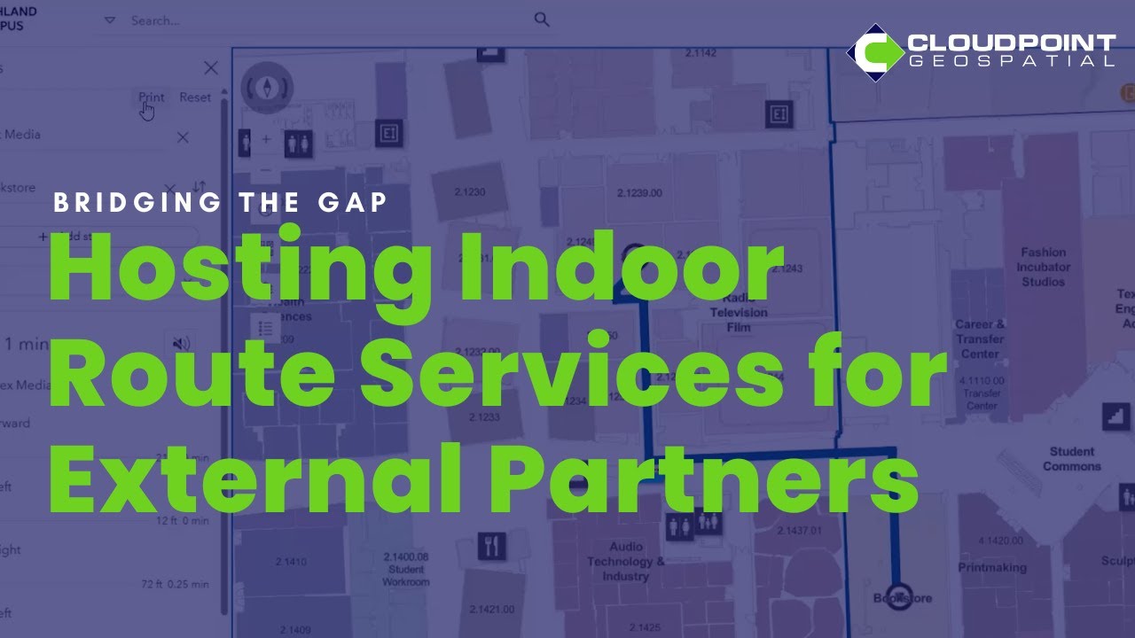 Hosting Indoor Route Services for External Partners