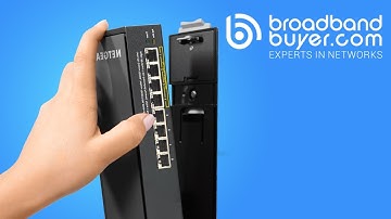 NETGEAR GSS108EPP ProSAFE® Click Switch™ for Ports Virtually Anywhere