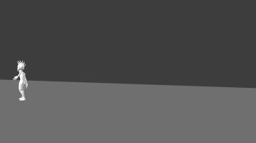 Blender character spear throw FINAL (no textures)