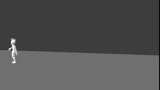Blender character spear throw FINAL (no textures)