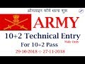 Army 10+2 Technical Entry Scheme- 41 Recruitment | Army TES Recruitment | Employments Point