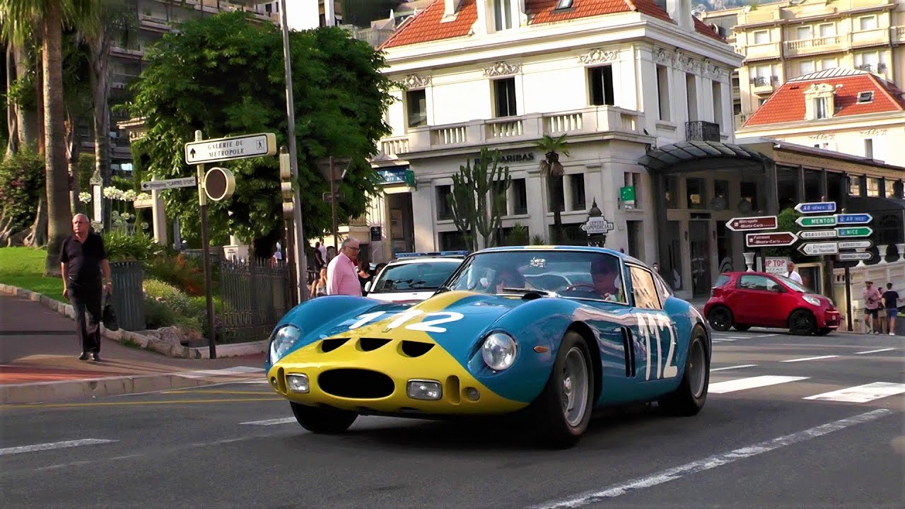 Ferrari 250 Gto On The Streets Of Monaco Youtube