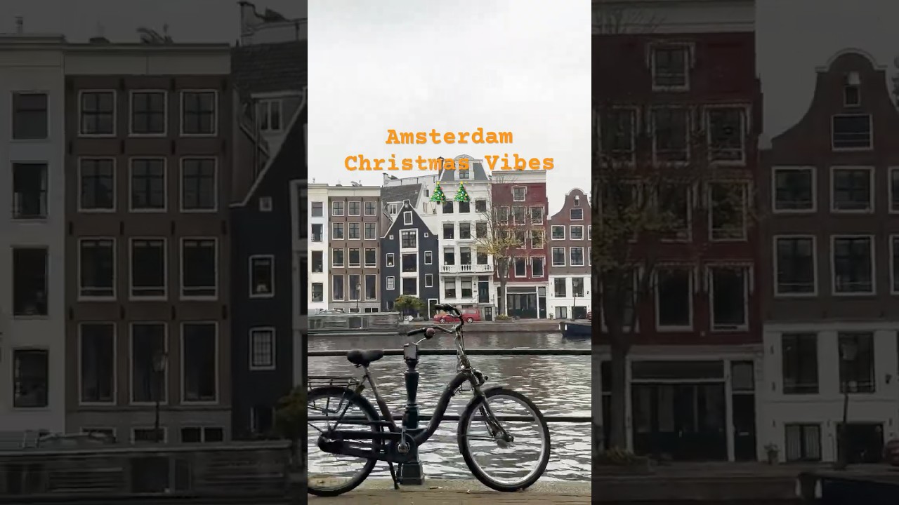 Amsterdam Christmas Vibes!! #christmas #europe #amsterdamvibes #amsterdamnetherlands