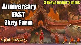 FAST Zkey farm Guide - Guild Wars Anniversary event - 2020 Easy Z-Keys