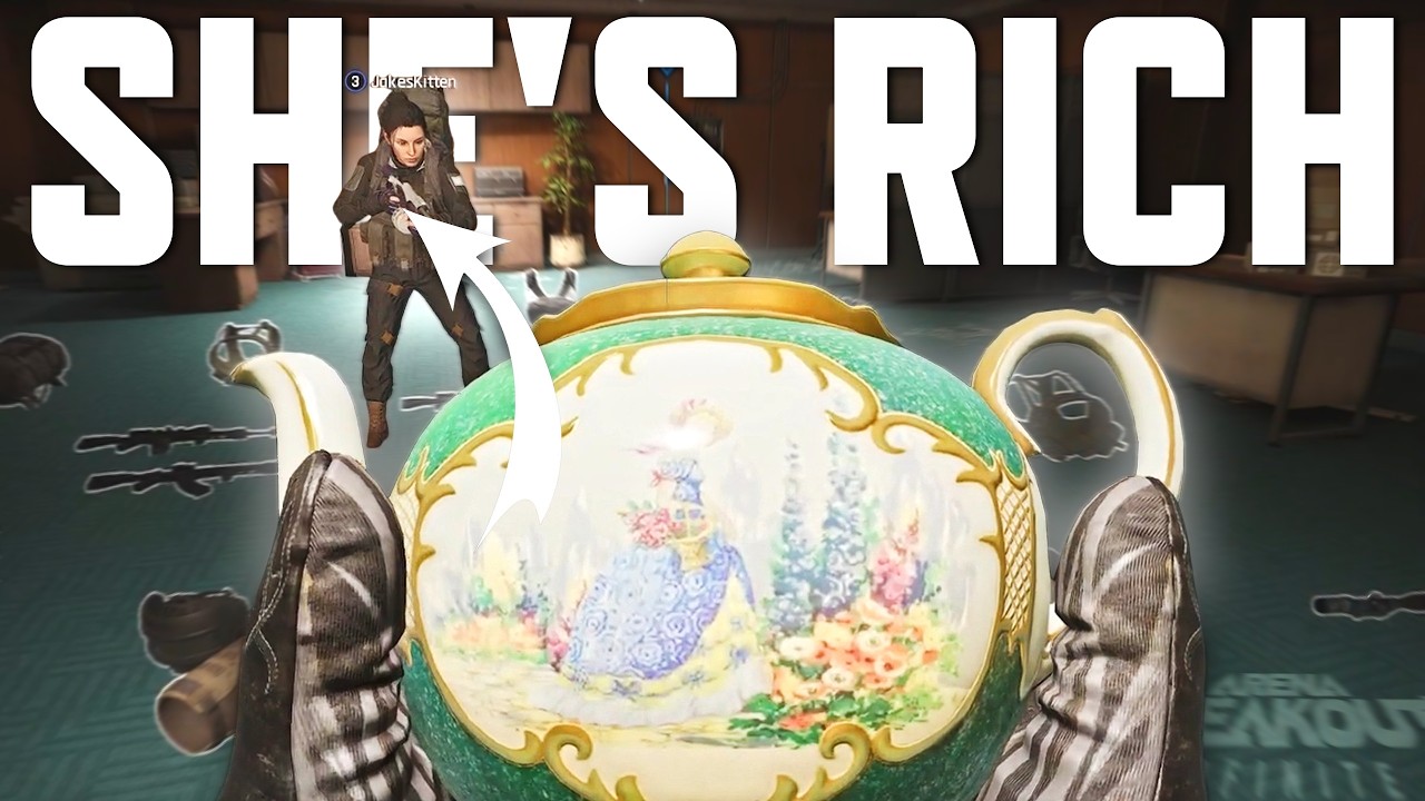 I made her UNBELIEVABLY RICH on Airport... (Arena Breakout Infinite)