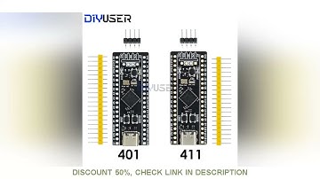 DIYUSER-Placa do desenvolvimento placa da aprendizagem STM32F401 STM32F411 STM32F401CCU6 CDU6 STM32F