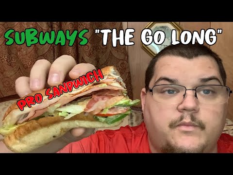 Subway Footlong Pro - NEW Subway Footlong Pro Sandwich "The Go Long"