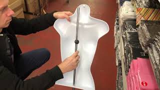 mannequin stand assembly mannequin stand assembly