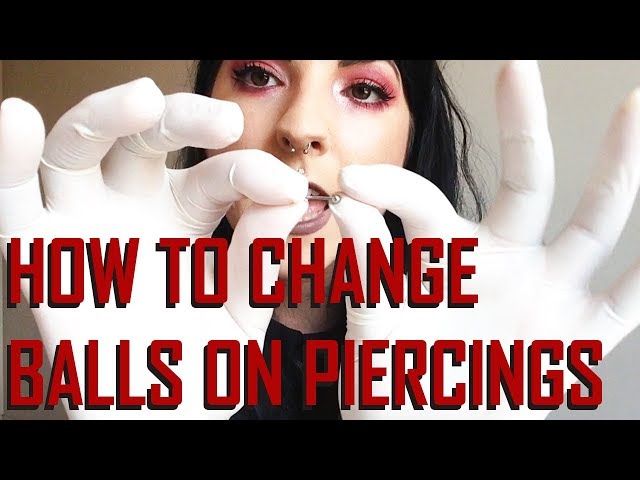 PIERCING BALL LIFE HACK! How to screw those fiddly beads on first time, piercing ball