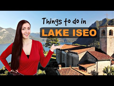 Video: Natural lake Iseo, falling in love at first sight