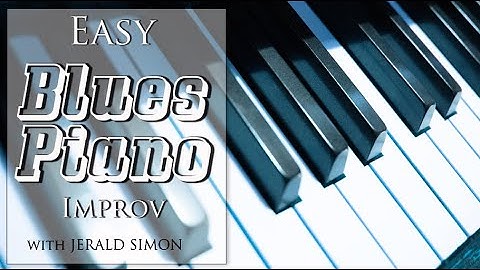 Easy Blues Piano Improv - Use the C Minor Blues Scale - Essential Jazz Piano Exercises