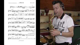 Dirty Loops. Circus. Ismael Dorado (Alto Sax). Transcripción Keyboard Solo