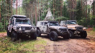 Wrangler Rubicon, Defender, засадить можно все что угодно