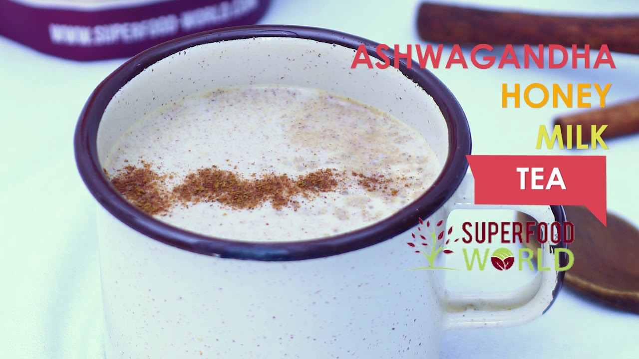 Ashwagandha Honey Milk Tea Recipe YouTube