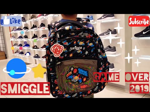 Smiggle | Classic School Backpack | 2020 Game Over | Unbox And Trying Out New Bag