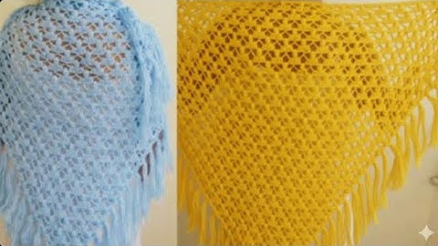 How to Crochet Quick Easy Women Shawl Pattern tutorial For Beginners#crochet#knitting#diy shawl