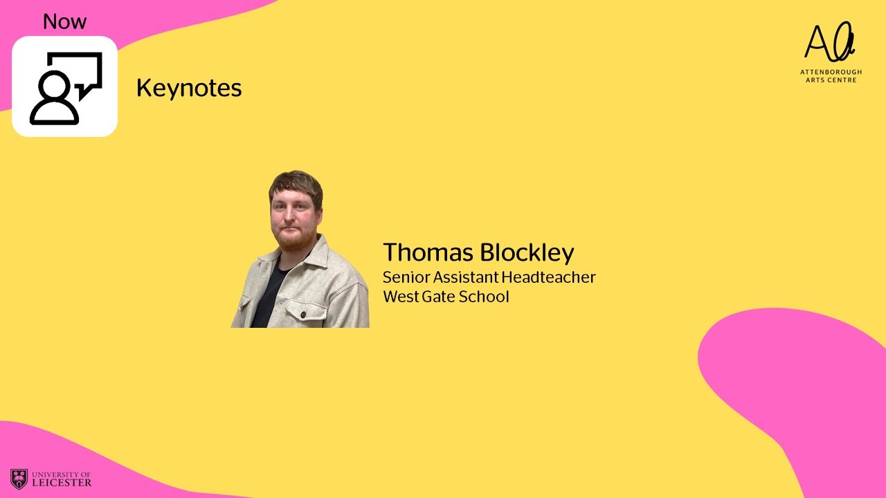 Tom Blockley SEND Art and Education Symposium: Thomas Blockley - YouTube