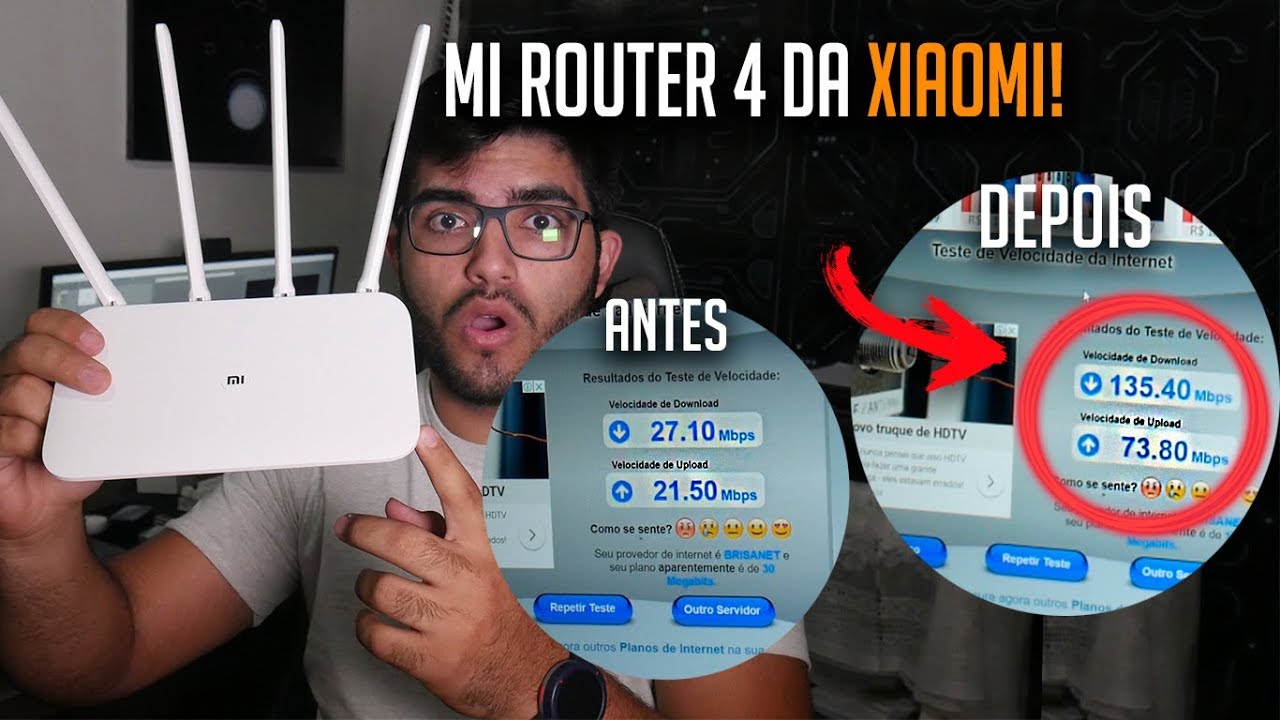 O Roteador MUITO potente da Xiaomi, além de tudo, bem barato!  Xiaomi Mi 4 Router, OLHA A DIFERENÇA!