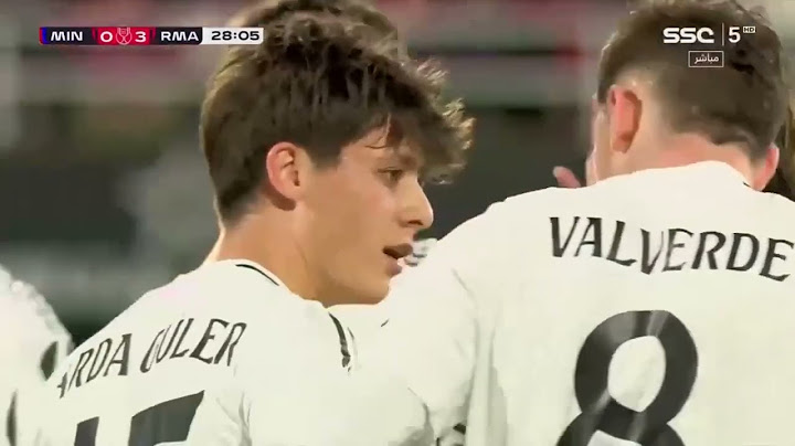 ملخص مباراة ريال مدريد و ديبورتيفا مينيرا 0-5 اهداف ريال مدريد و ديبورت