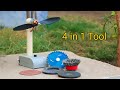4 in 1 Tool || Angle Grinder | Fan | Wood cutter | Drill machine | सभी मशीन का काम एक ही मशीन करेगी
