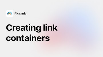 Creating links containing other elements in Plasmic (two approaches)