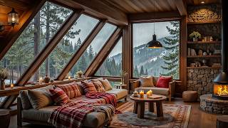 Download Lagu Rainy Day Cabin Jazz That Instantly Calms Your Mind MP3