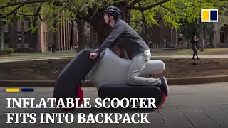 Will this inflatable scooter expand urban mobility?