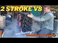 2 stroke V8 RUNS!