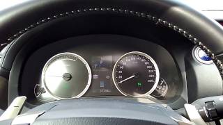 работа системы asс на гибридном Lexus IS300h / asc system work on Hybrid Lexus IS300h