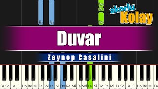 Zeynep Casalini - Duvar - Akorlu Kolay Piyano Resimi