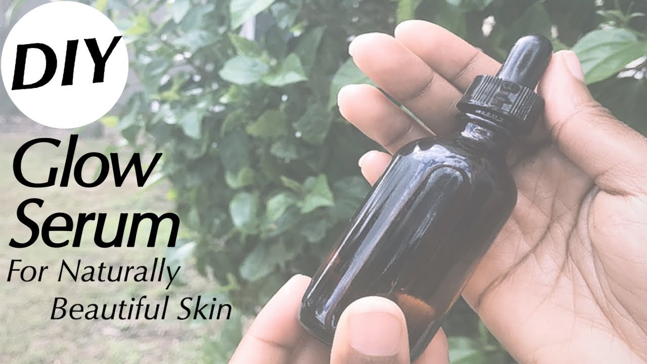 DIY Face Glow Serum🥰 | HOW TO Make Organic Serum For Sensitive & Acne ...